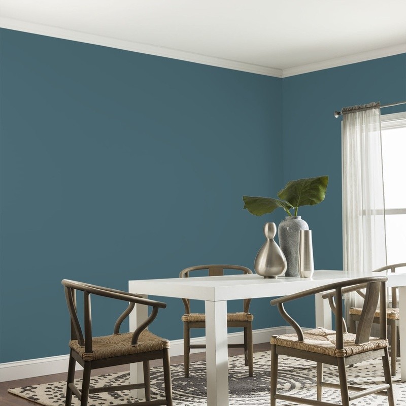 Low VOC Interior Paint Multi-Surface Fast Dry Washable Coverage 400 sq ft New