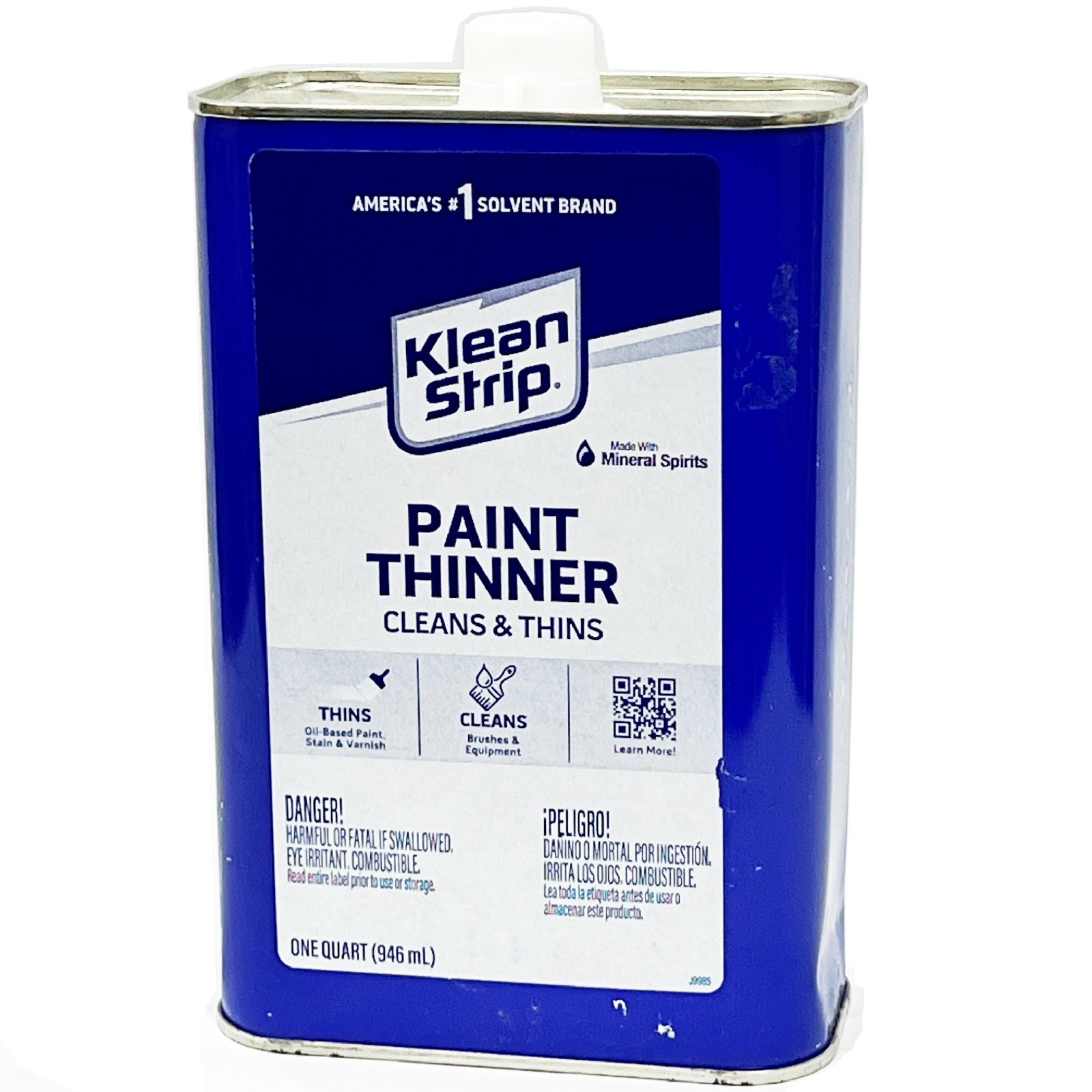 New Klean-Strip Lacquer Thinner, Cleans Sprayers and Tools QM170 USA