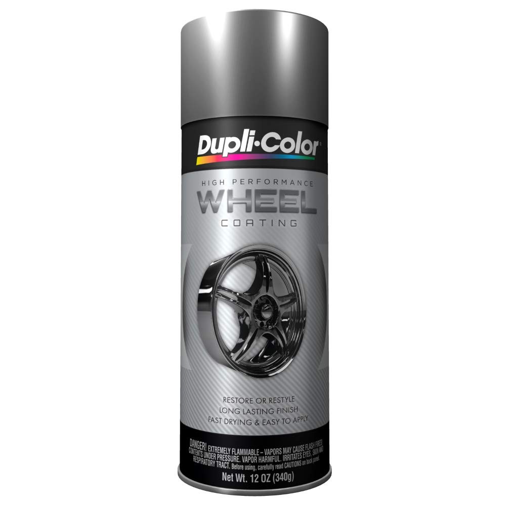 Graphite Wheel Paint, Gloss Finish, 12 oz for Car Rims and Automotive Use