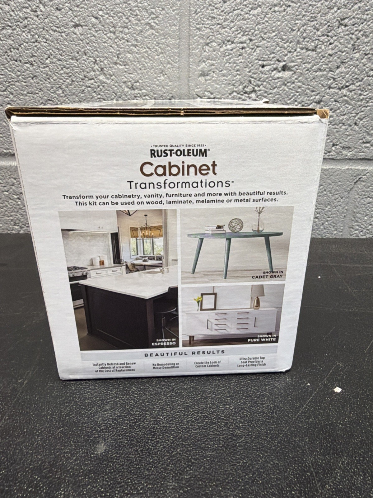 Rust-Oleum Cabinet Transformations Complete Coating Kit 374679 Midtone Base