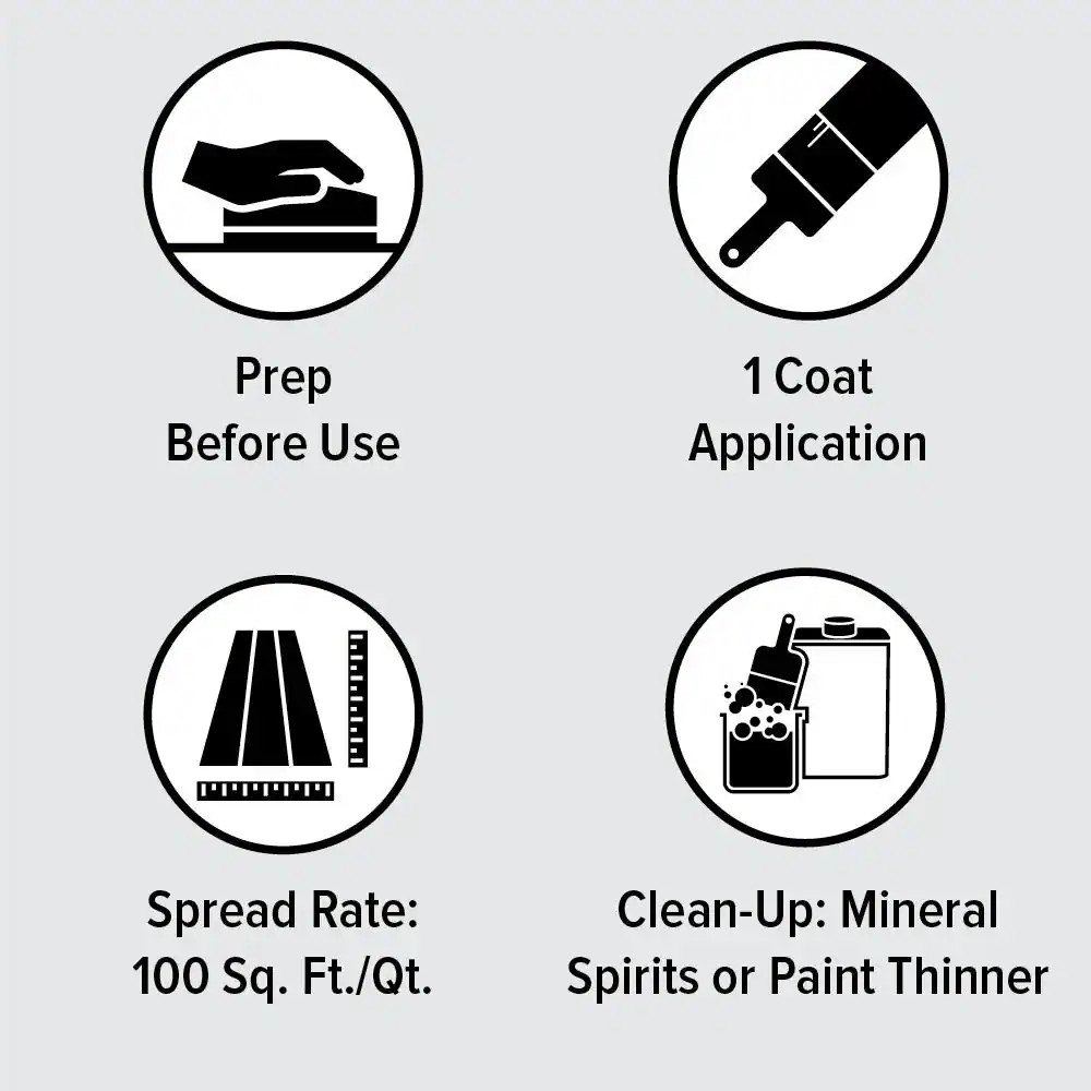 1 Qt. Transparent Oil-Based Interior Pre-Stain Wood Conditioner