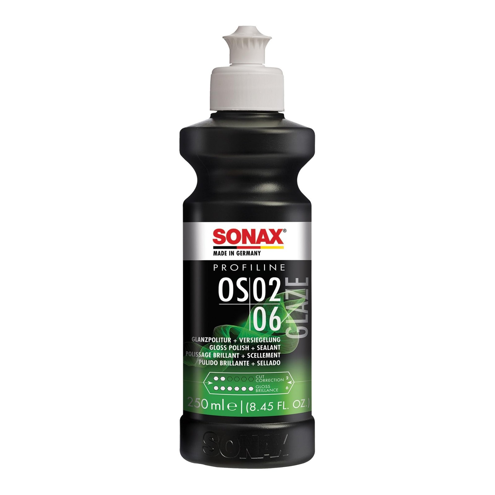 SONAX Glaze OS 02-06 247141 | All-in-One Car Polish for Scratch Removal, High…
