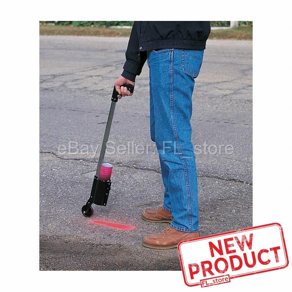 Traffic Paint Applicator Striper Upside Down Rolling Marking Wand Aerosol Spray