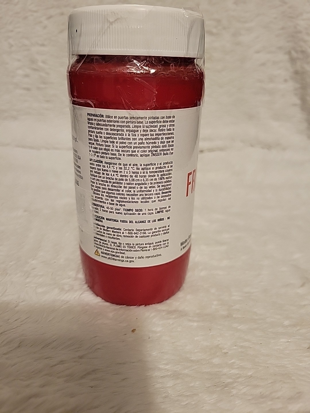 Satin Front Door Paint 16oz- Quick-Drying. Ambitious. Free Ship!