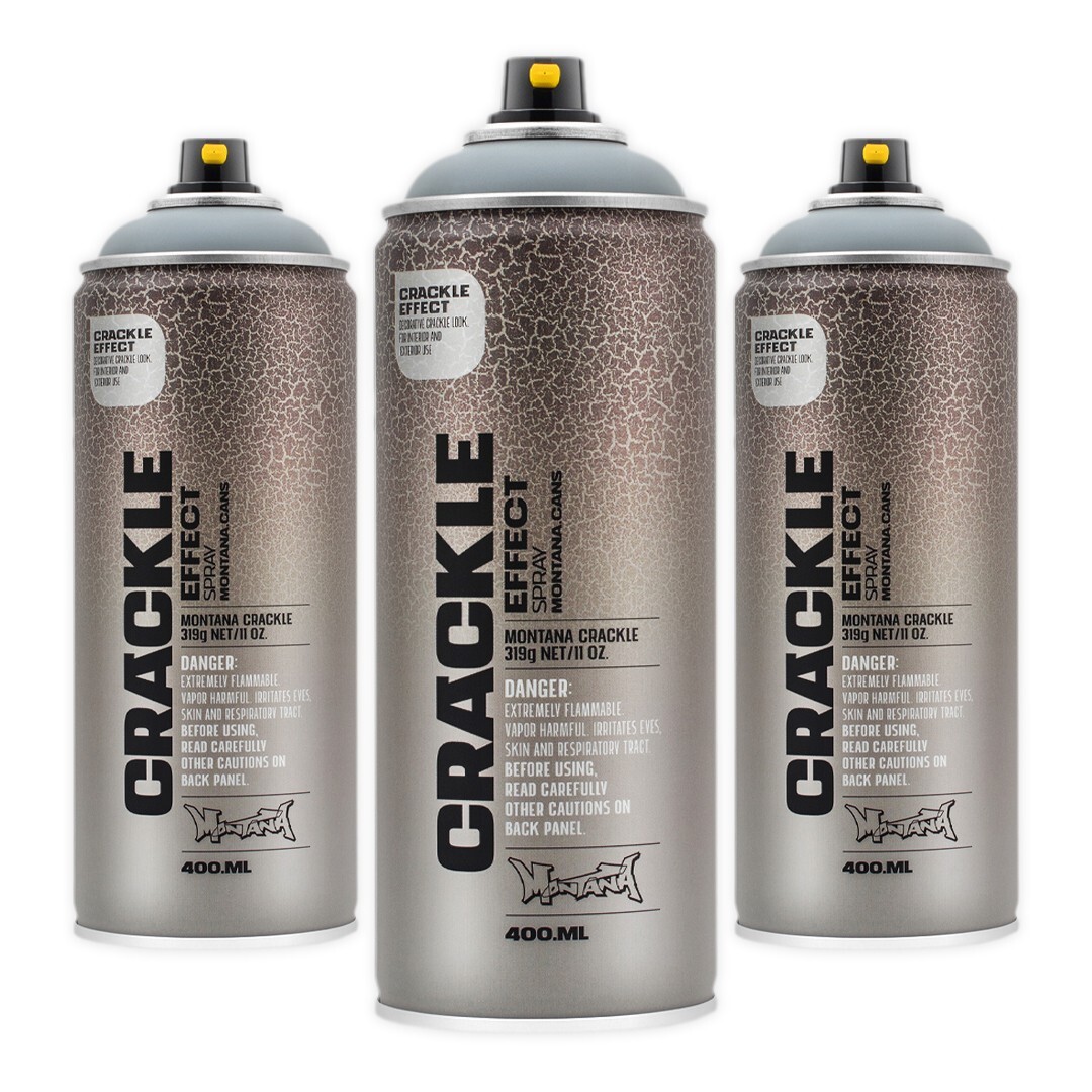 CRACKLE EFFECT SPRAY CAN ML 400 VARIOUS COLORS