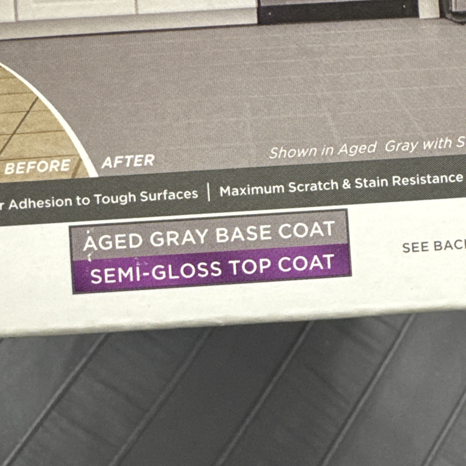 Rust-oleum Home Interior Floor Coating Kit, Aged Gray, Covers 100 SQ FT