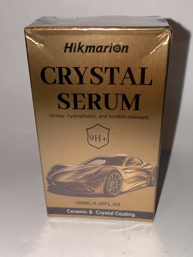 Hikmarion Crystal Serum Ceramic Coating 9H+ Car Paint Sealant Glossy Hydrophobic