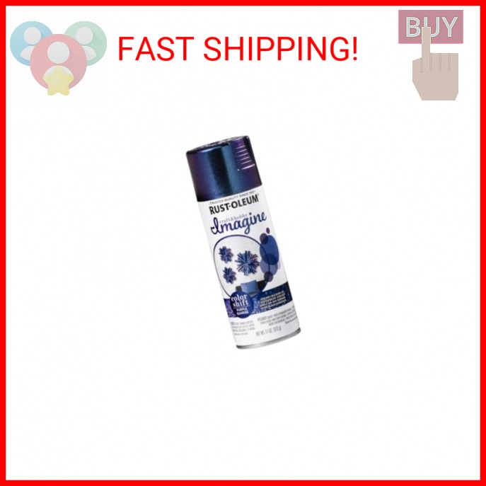 Rust-Oleum Imagine Craft & Hobby Color Shift Spray Paint Purple Sunrise, 11 oz.