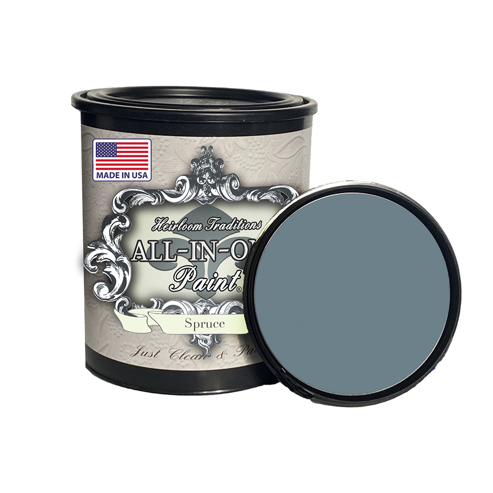 ALL-IN-ONE Paint by Heirloom Traditions – Spruce (Gray Green) – 32 Fl Oz