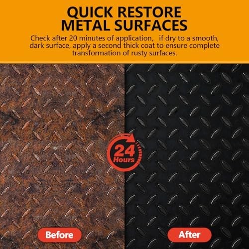 LISRUX Rust Converter Metal PrimerUltra, Effective Professional GradeWater-Ba…