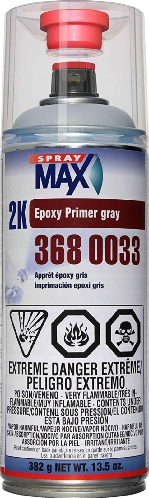 Fast-Drying 2K Epoxy Primer for Metal – 12.5 oz Professional Automotive Spray