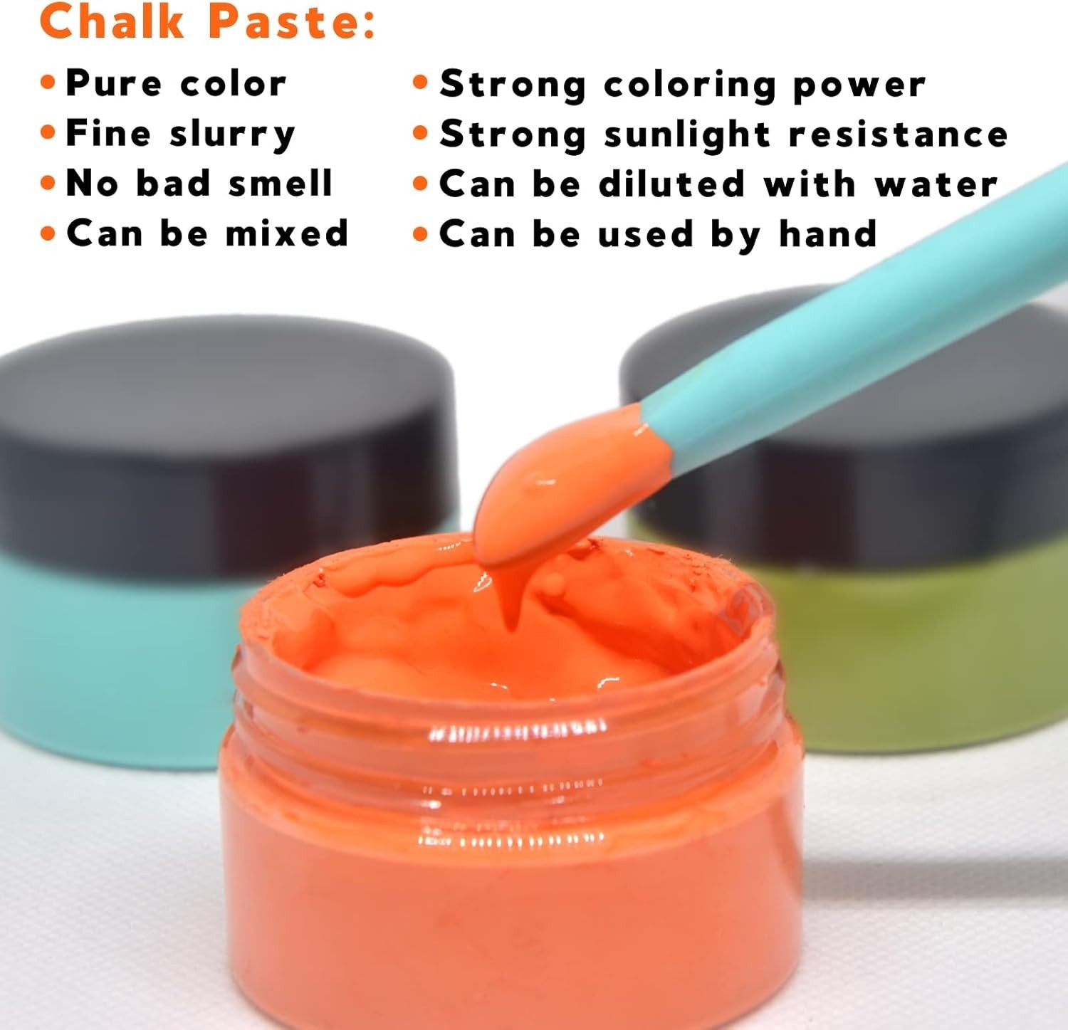 Vibrant Self-Adhesive Stencil Paint – 15 Colors Chalk Paste for Art Projects