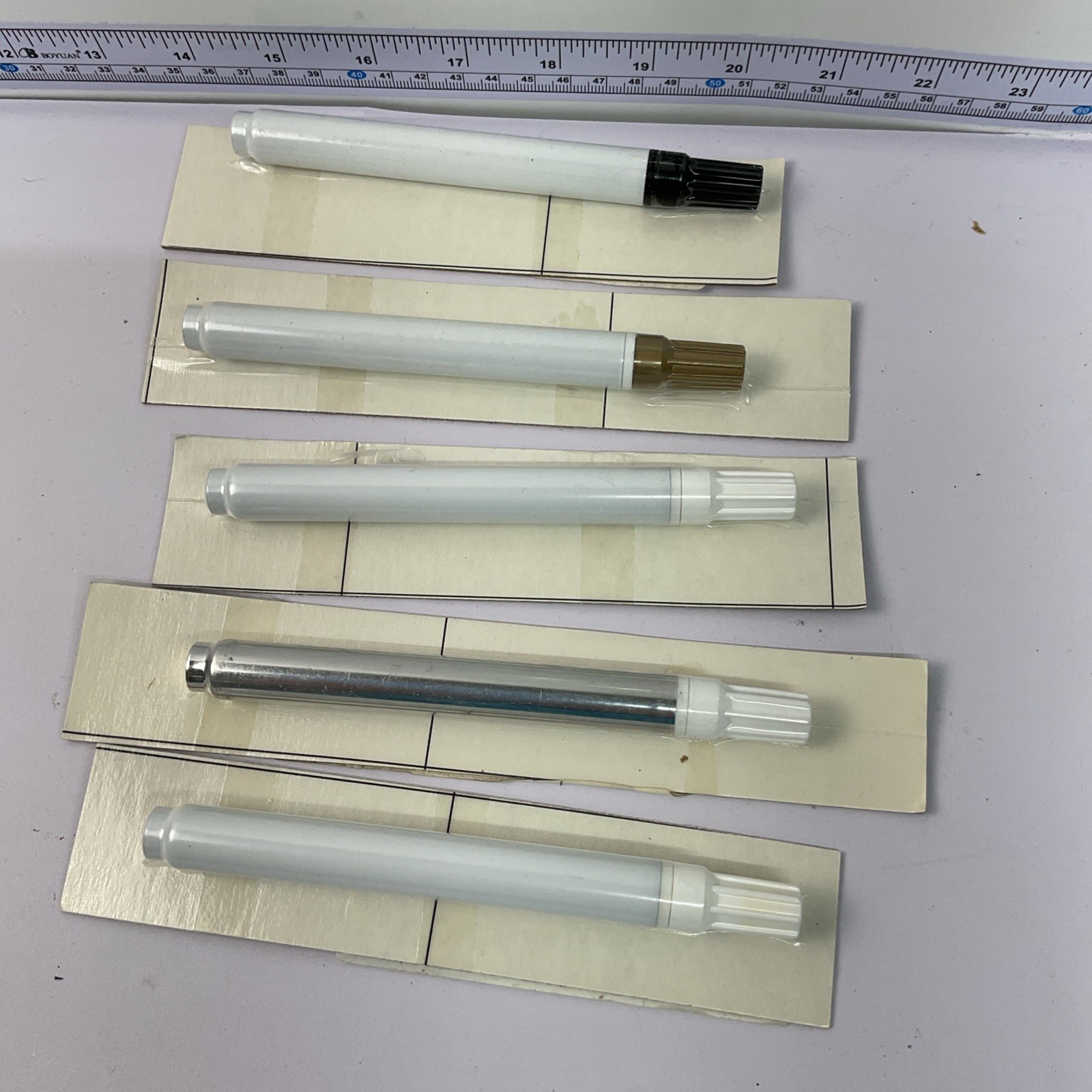 Genuine Oem Rowley Co. Touch Up Marker Set New Rare Lot