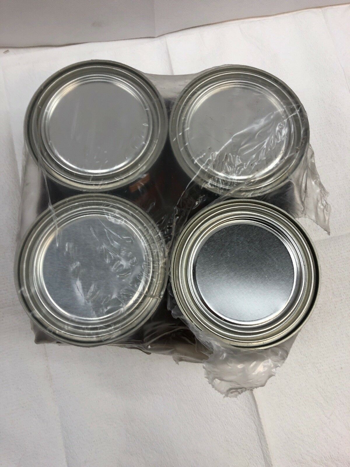 PPG PP105–HI-HIDE Interio Semi-Gloss Latex Pastel Base-LOT of 4–31oz. cans