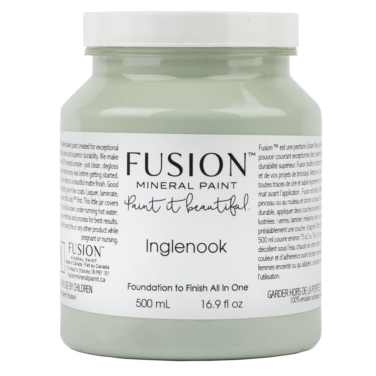 Fusion Mineral Paint – Inglenook – 500mL covers approx. 75sq. ft or 7m2