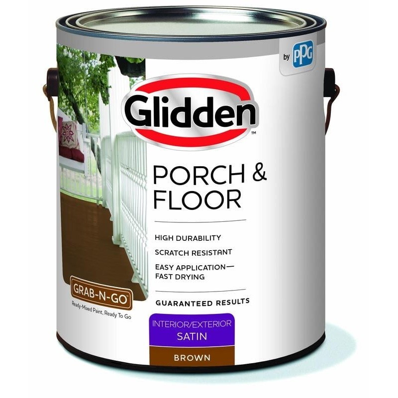 Durable Porch Floor Paint Scratch Resistant Fast Drying Easy Application 3031F01