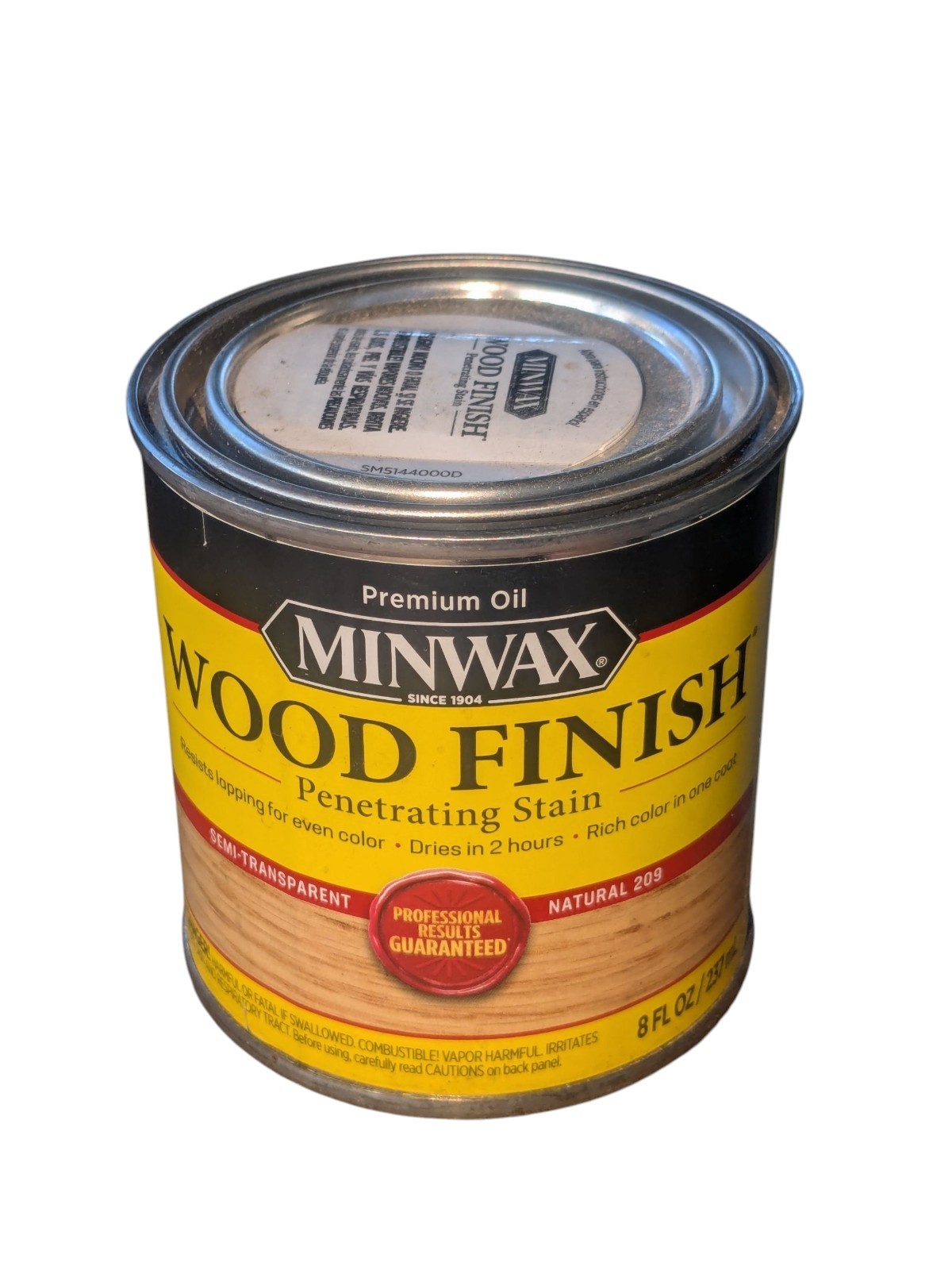 Minwax Wood Finish Natural Stain 1 2 Pint Quick Dry Oil Based Wood Stain