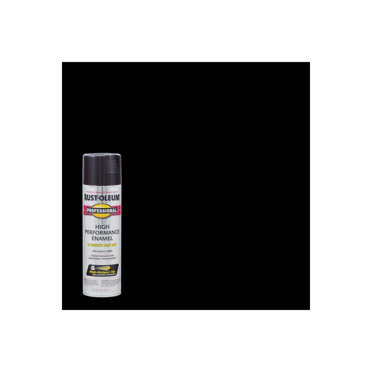Rust-Oleum Professional Gloss Black Spray Paint 15 oz 7579838/ 6 PK
