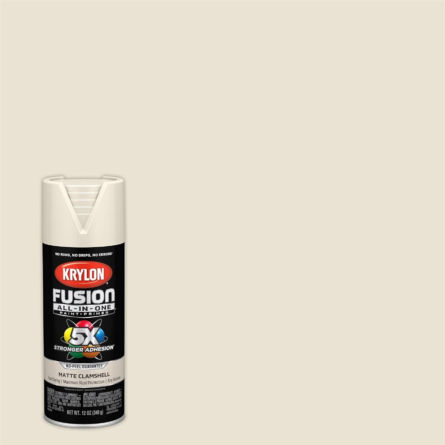 Versatile Matte Clamshell Spray Paint – 2x12oz Cans, Perfect for Any Surface