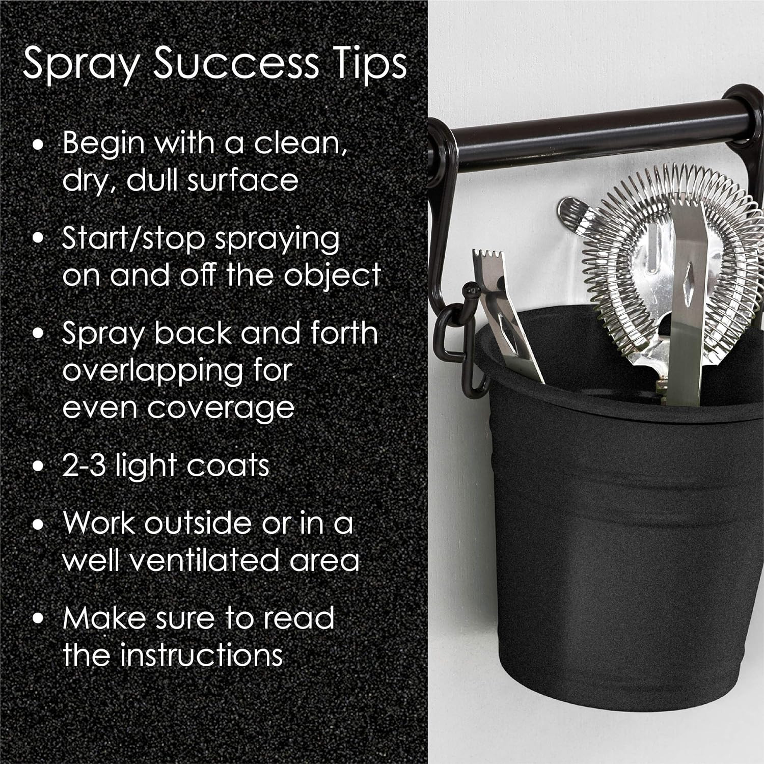 Krylon Fusion All-In-One Adhesive Spray Paint for Indoor/Outdoor Use 12 Oz Black