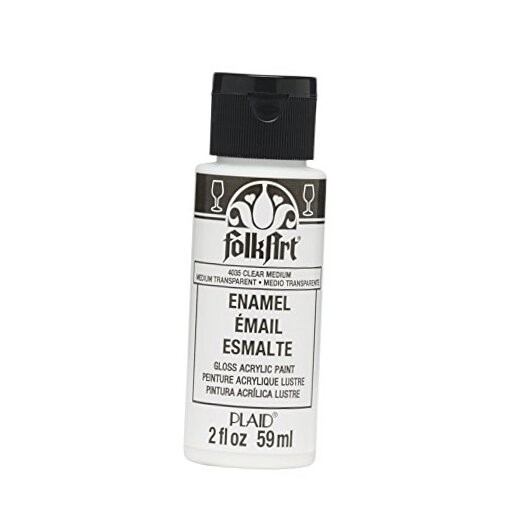 4035 Enamel Paint, 2 Ounce 2 Fl Oz (Pack of 1) Clear Medium
