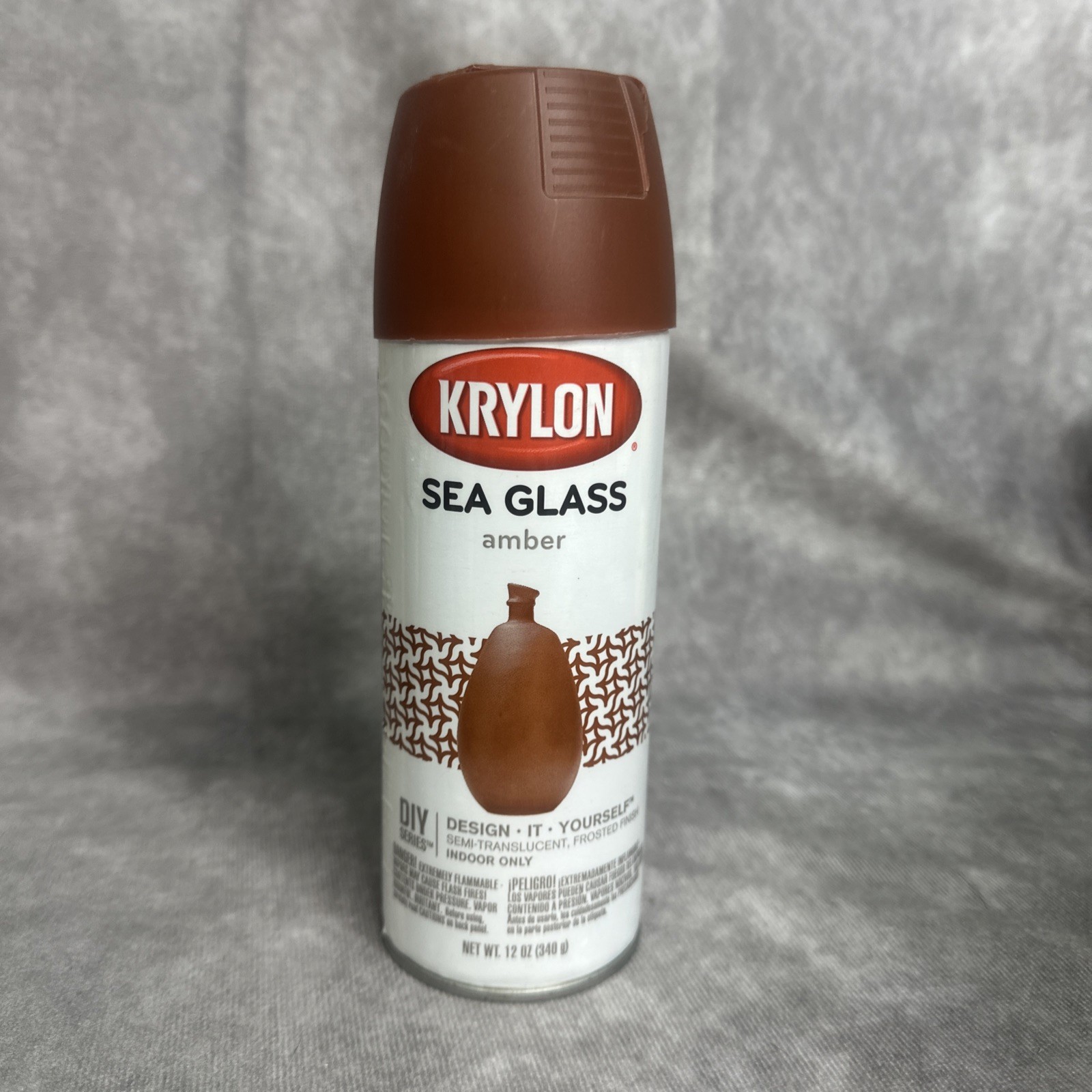 One Can Krylon Sea Glass Spray Paint Amber 12 oz Each DISCONTINUED K09053000