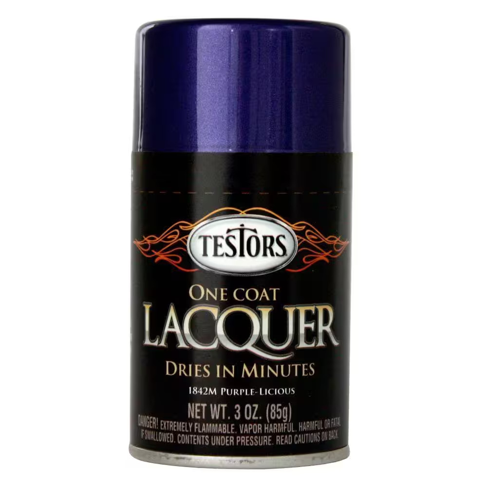 3 Oz. Purplelicious Lacquer Spray Paint (3-Pack)