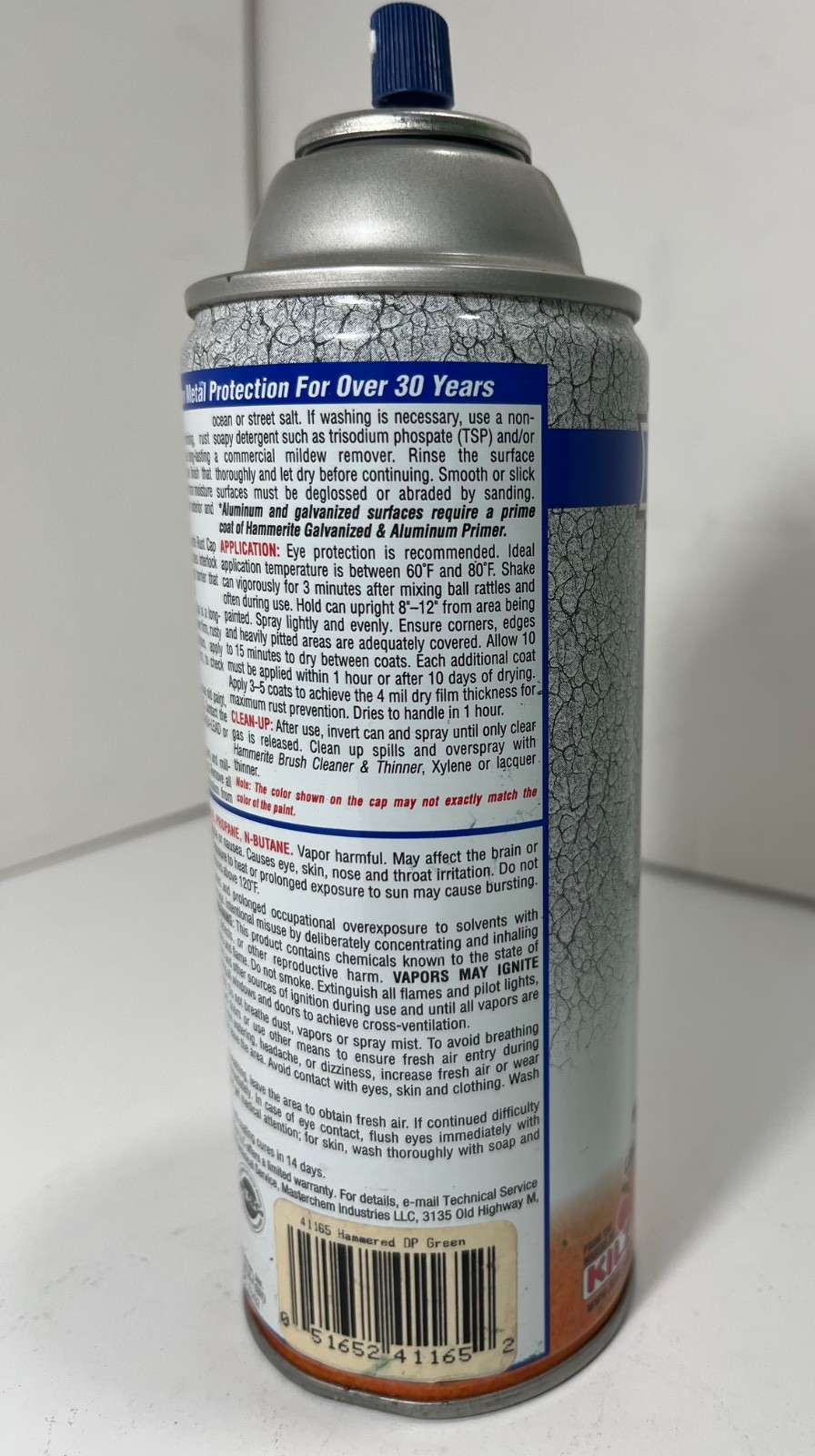 Hammerite Kilz Rust Cap Aerosol DP GREEN Smooth Finish 41165 – READ – HTF!