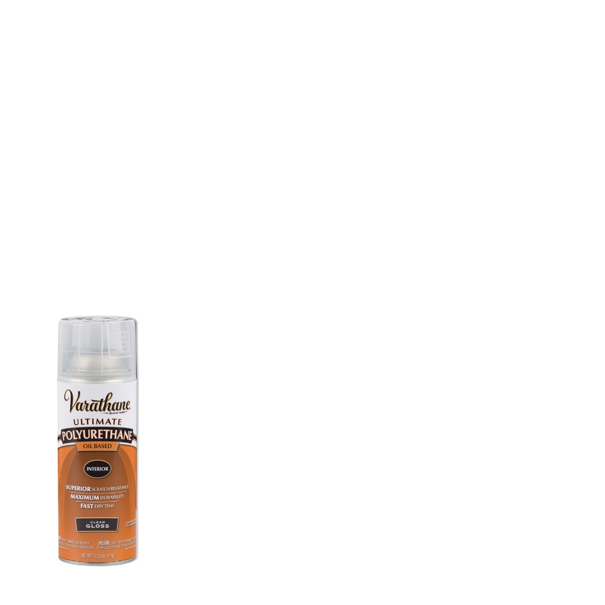 Varathane Gloss Clear Interior Spray Polyurethane, 11.25 Oz. 9081 Varathane 9081