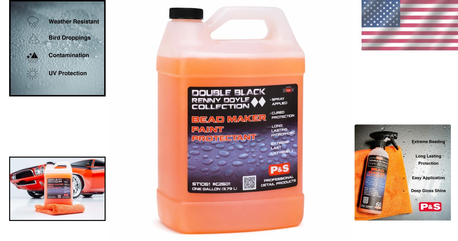 Bead Maker Paint Sealant: 1 Gallon UV Protection Gloss Shine