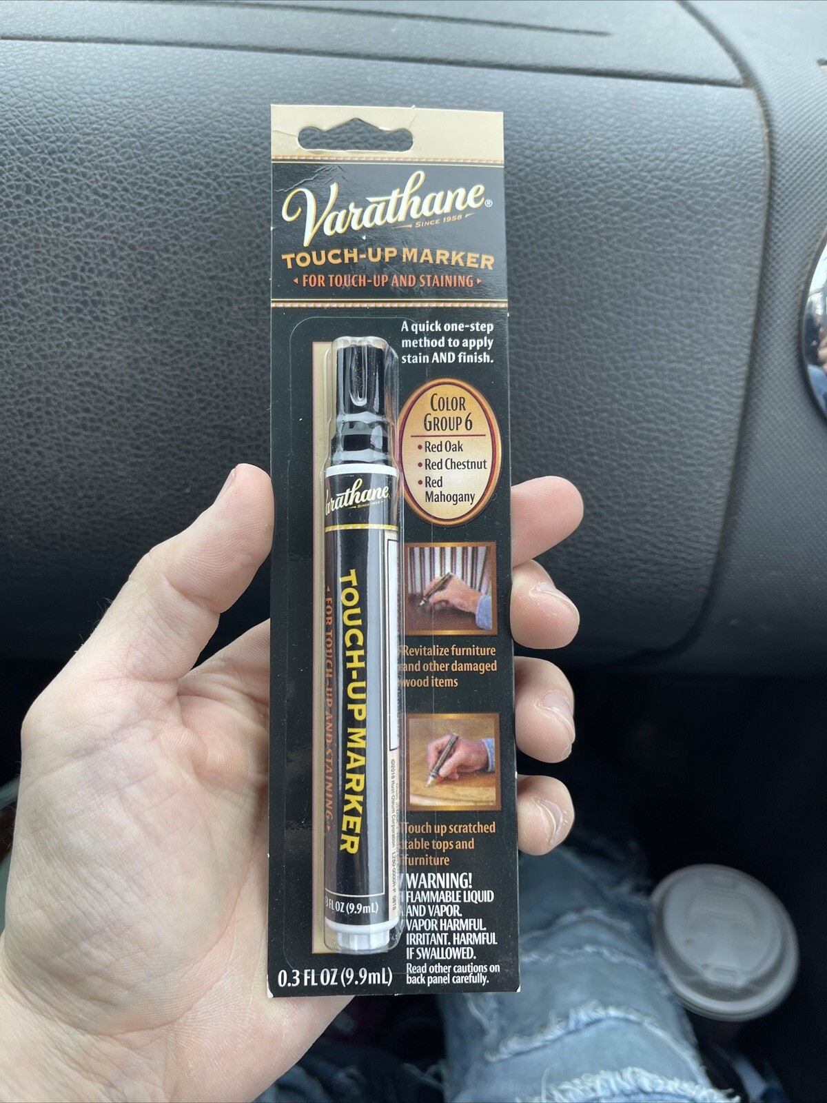 (2pack)Varathane Wood Stain Touch-Up Marker For Grey