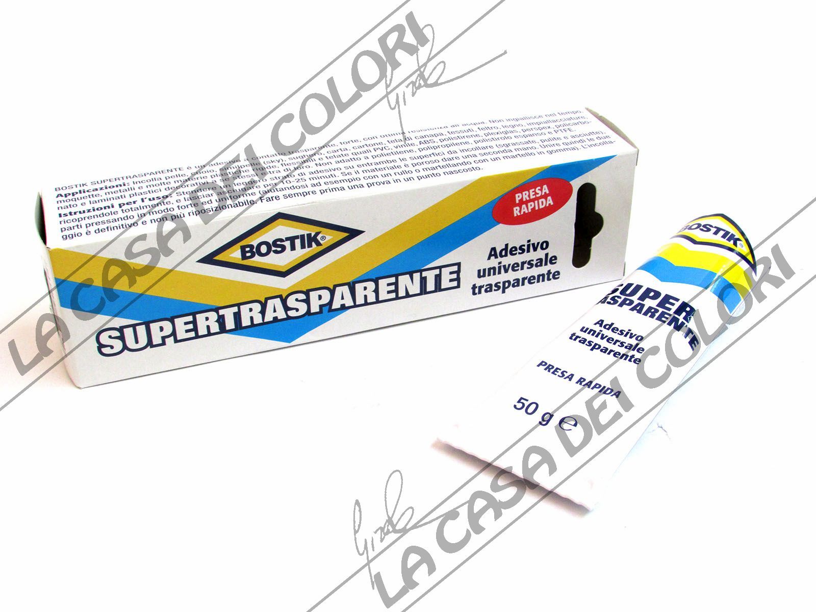 BOSTIK SUPER TRANSPARENT – 50g – UNIVERSAL ADHESIVE – SUPER STRONG GLUE