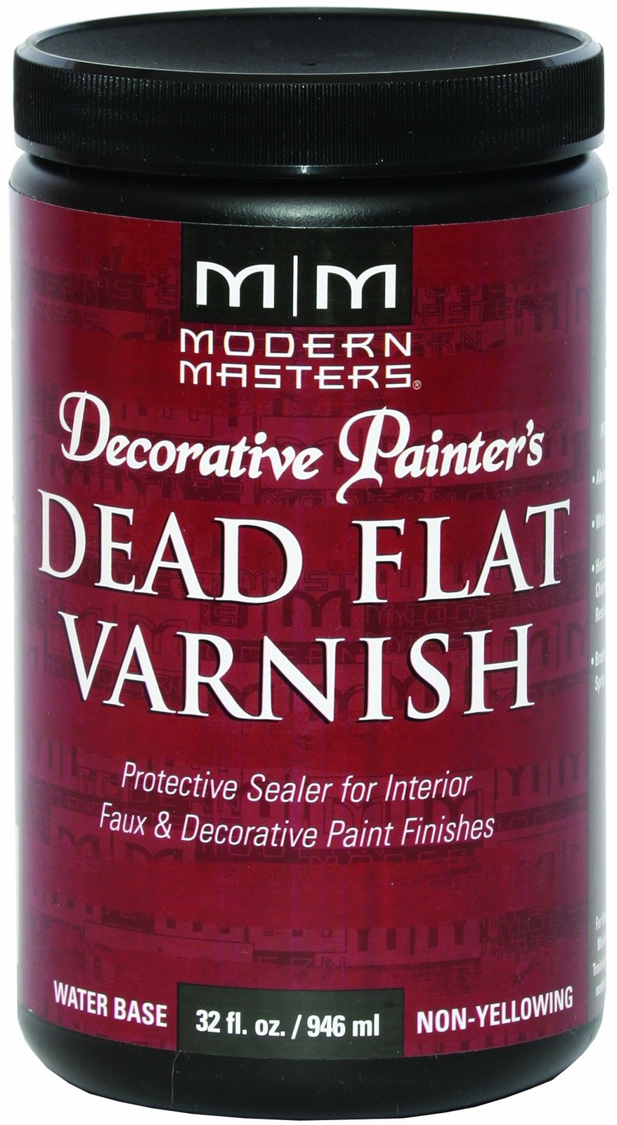 Masters Dp609 Quart Semi Gloss Water Base Varnish Interior Protective Finish