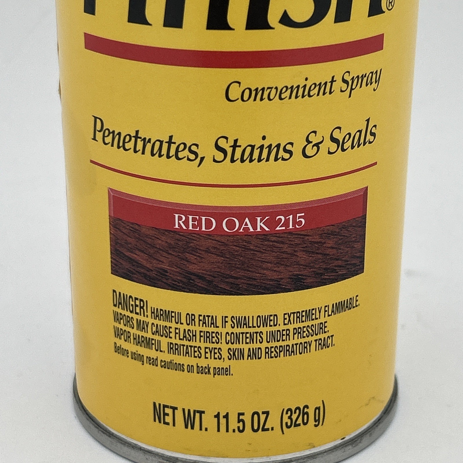Minwax Wood Finish Penetrating Stain #211 Red Oak 11.5 Oz Spray Can Discontinued