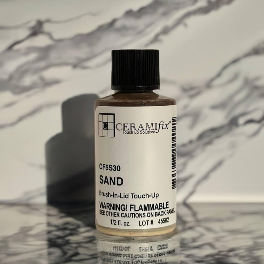Ceramifix .5 oz Sand Touch up Paint for Tile, Appliances and More