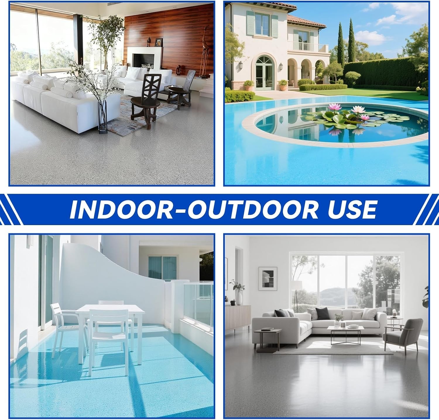 Epoxy Colored Sand Floor Paint, Epoxy Floor Paint For Concrete, Leveling High…