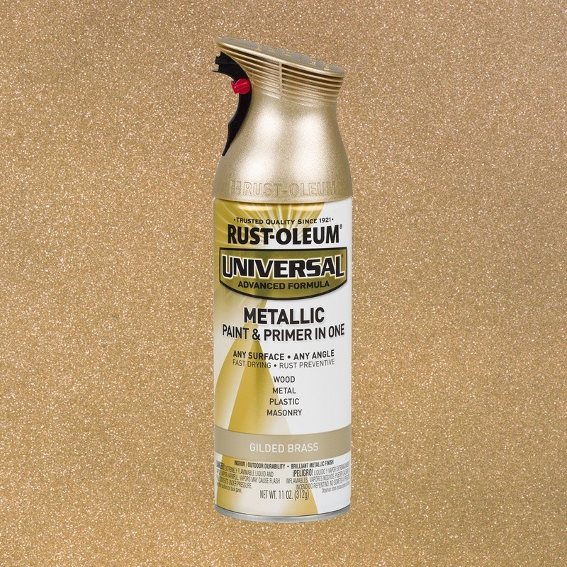 Universal Metallic Spray Paint Primer Multi Surface Quick Dry Durable Finish New