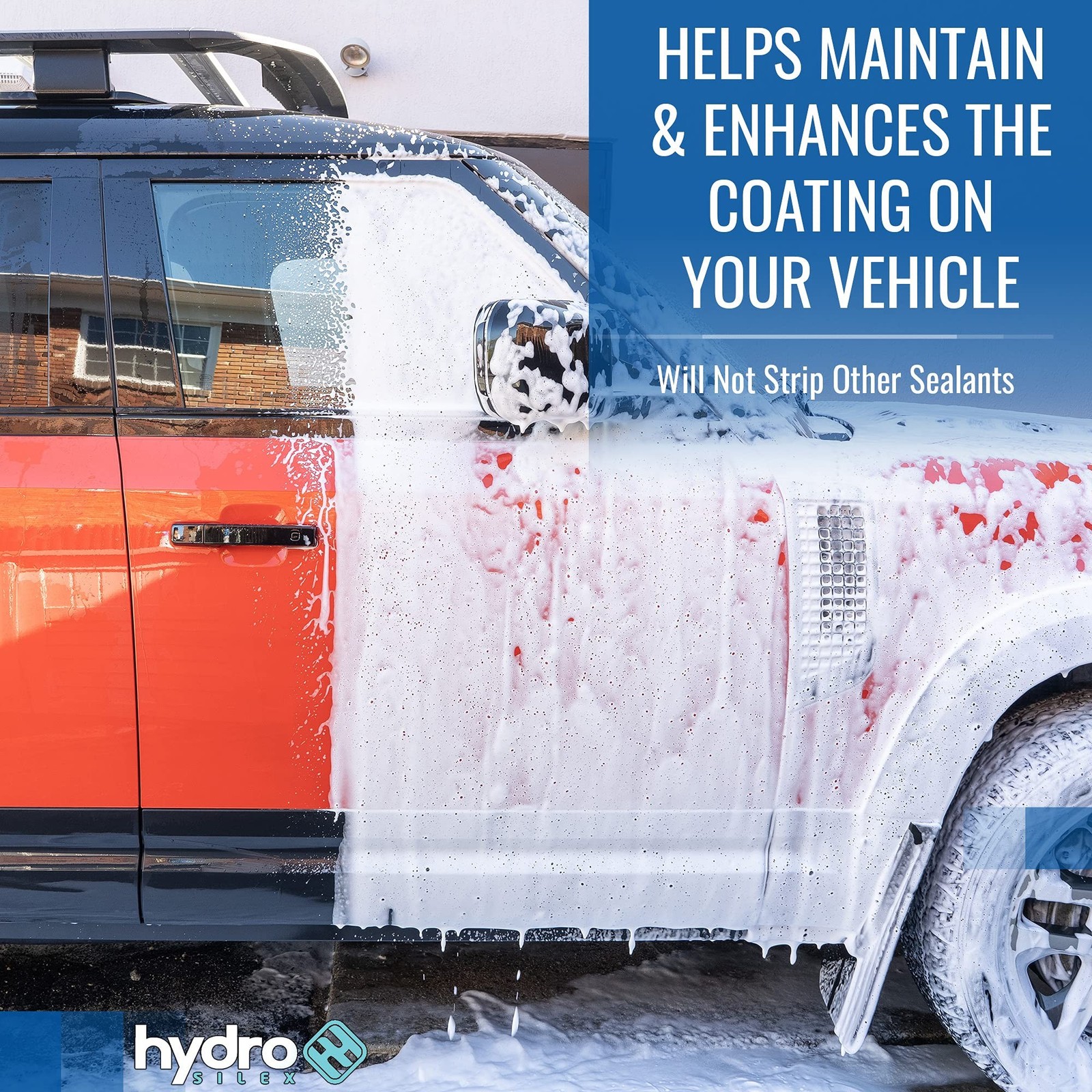 Ceramic High Foaming Silica Soap SIO2 Infused. Hydrophobic Coating Car Wash S…