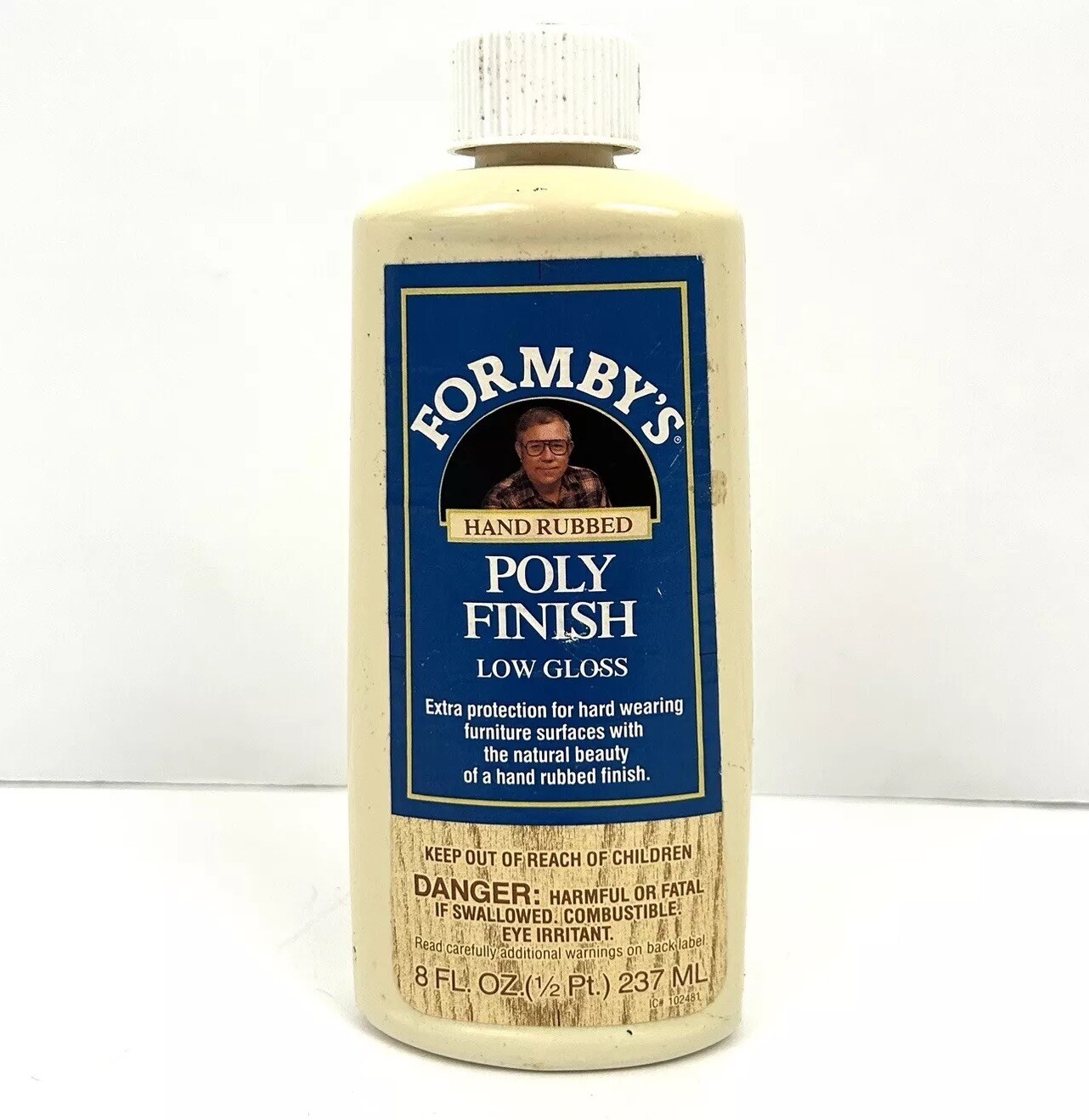 New Nos Formbys Poly Finish Low Gloss Hand Rub Furniture 16 oz Discontinued Htf