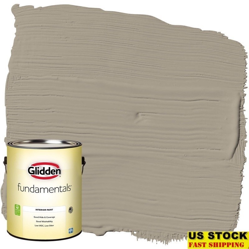 Low VOC Eggshell Interior Paint Washable Fast Drying 1 Gallon Coverage 400 sq ft