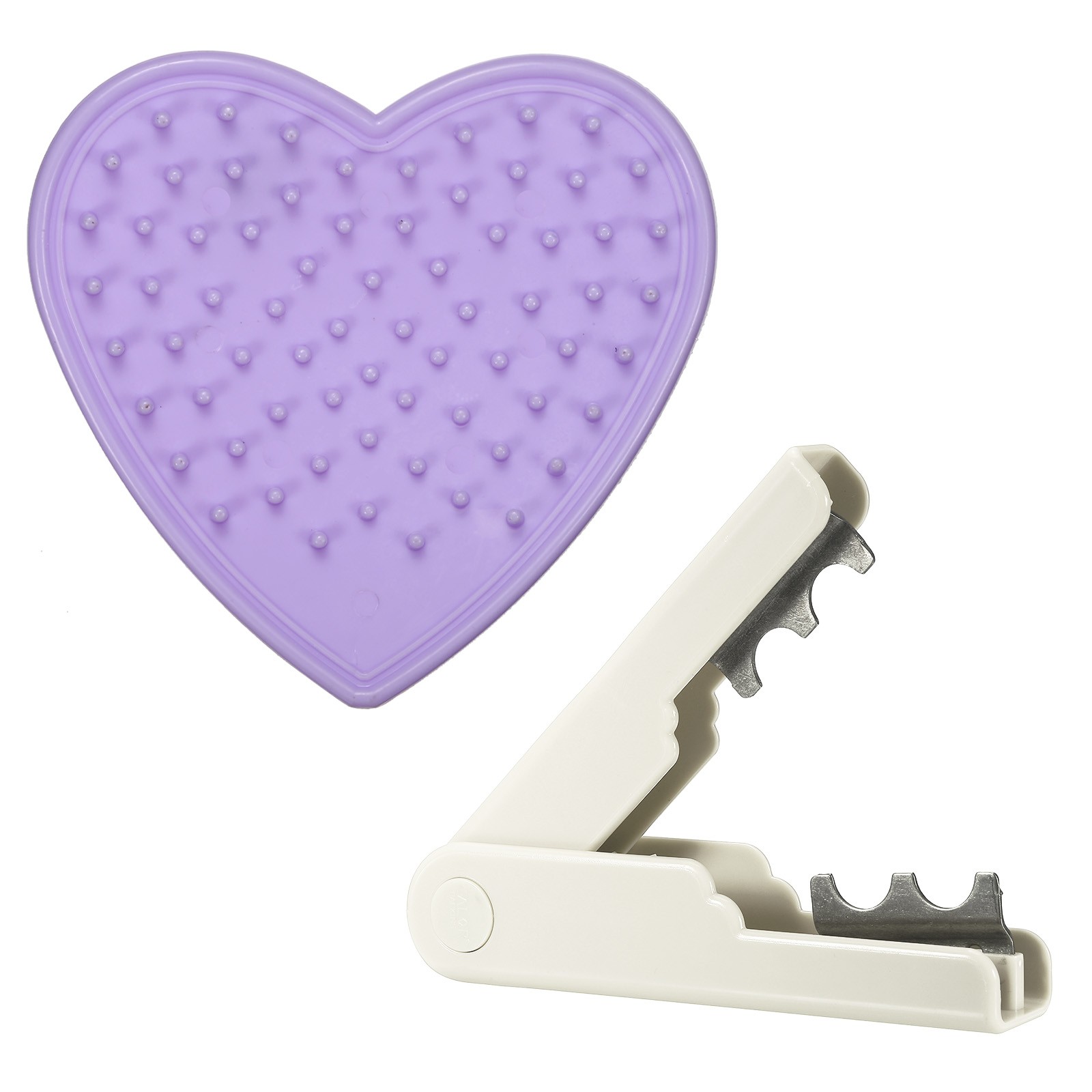 2pcs Rose Stem Leaf Thorn Stripper Remover Tool Stripping Kit White, Purple