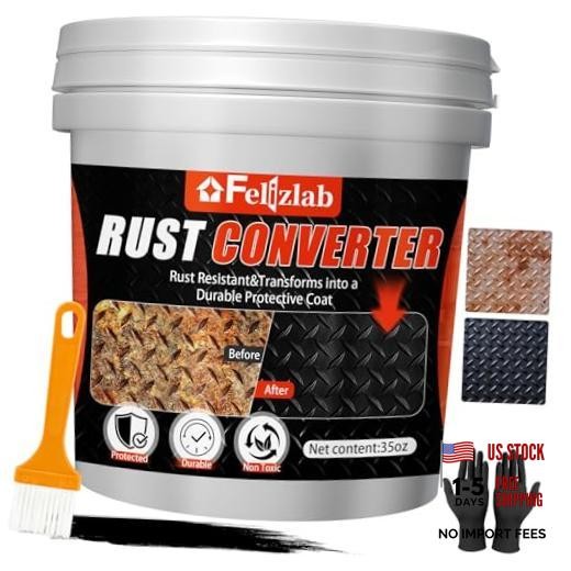 2-in-1 Rust Converter & Metal Primer, 35 Floz Automotive 35 Fl Oz(Pack of 1)