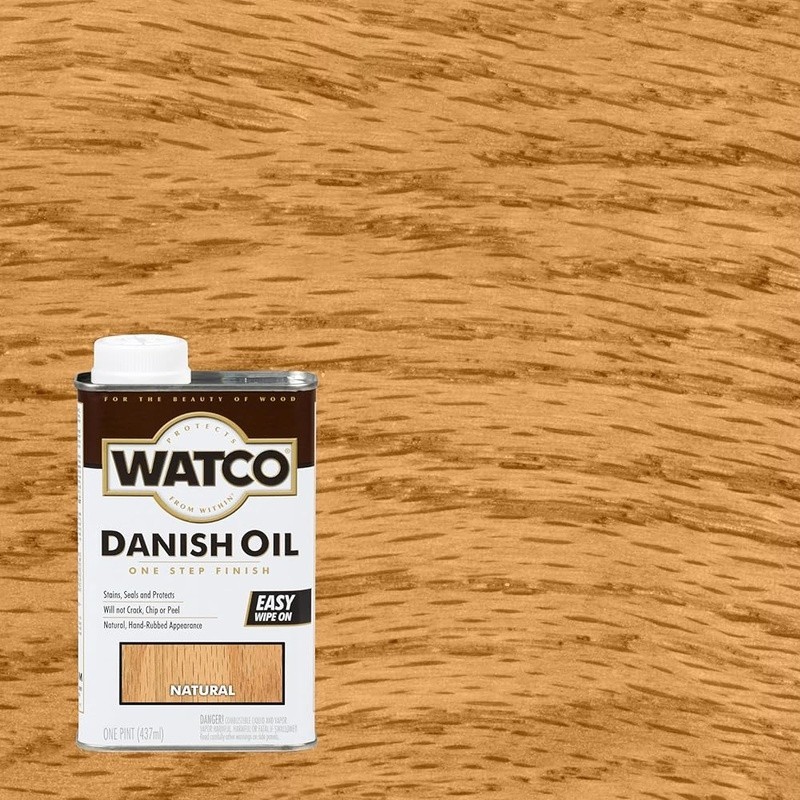 Oil Based Danish Oil Finish Wood Protector Indoor Surfaces Spills Abrasion New