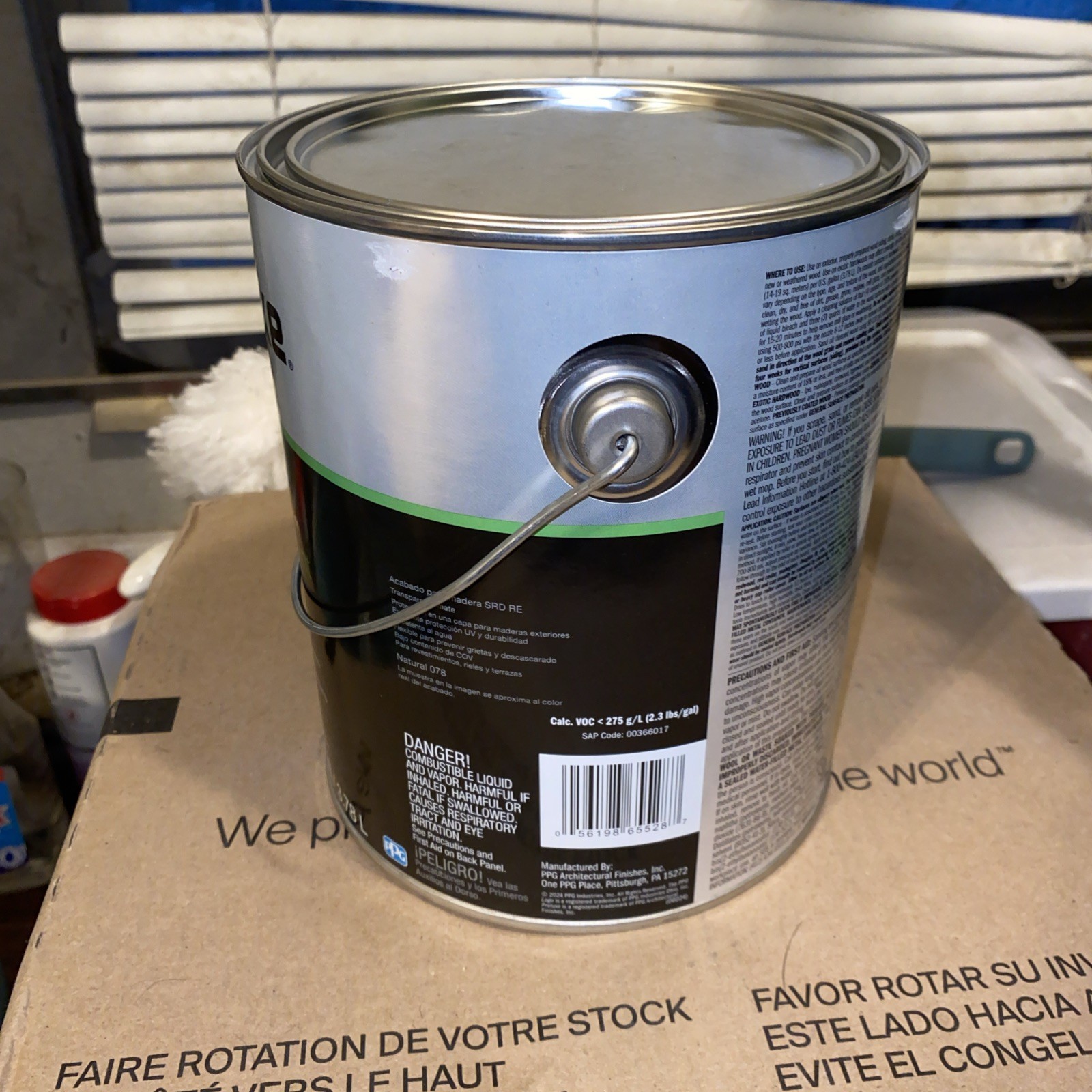 Sikkens ProLuxe Cetol SRD RE Transparent Matte Natural Oil-Based Stain & Finish