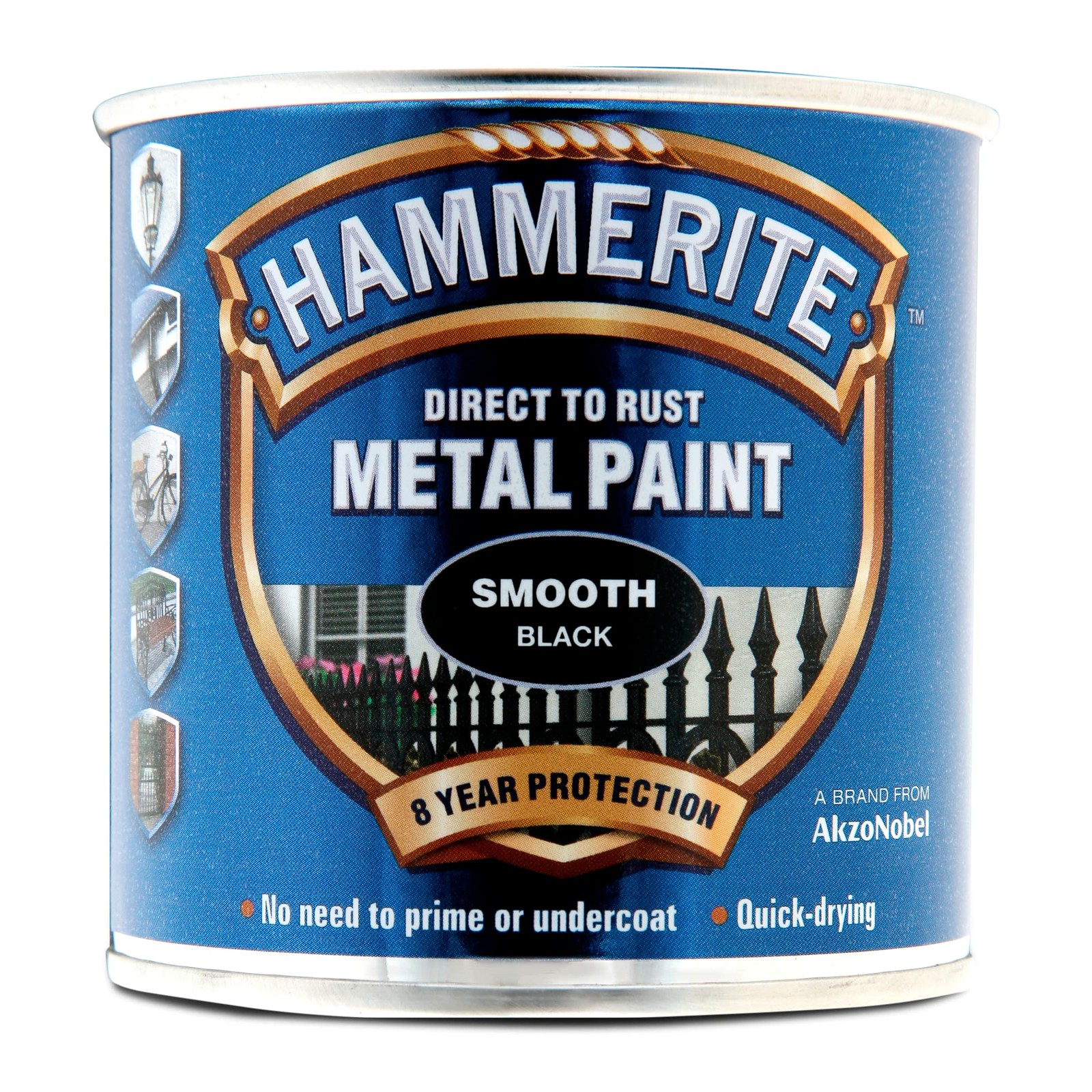 5084863 Direct to Rust Metal Paint – Smooth Black Finish 250ML