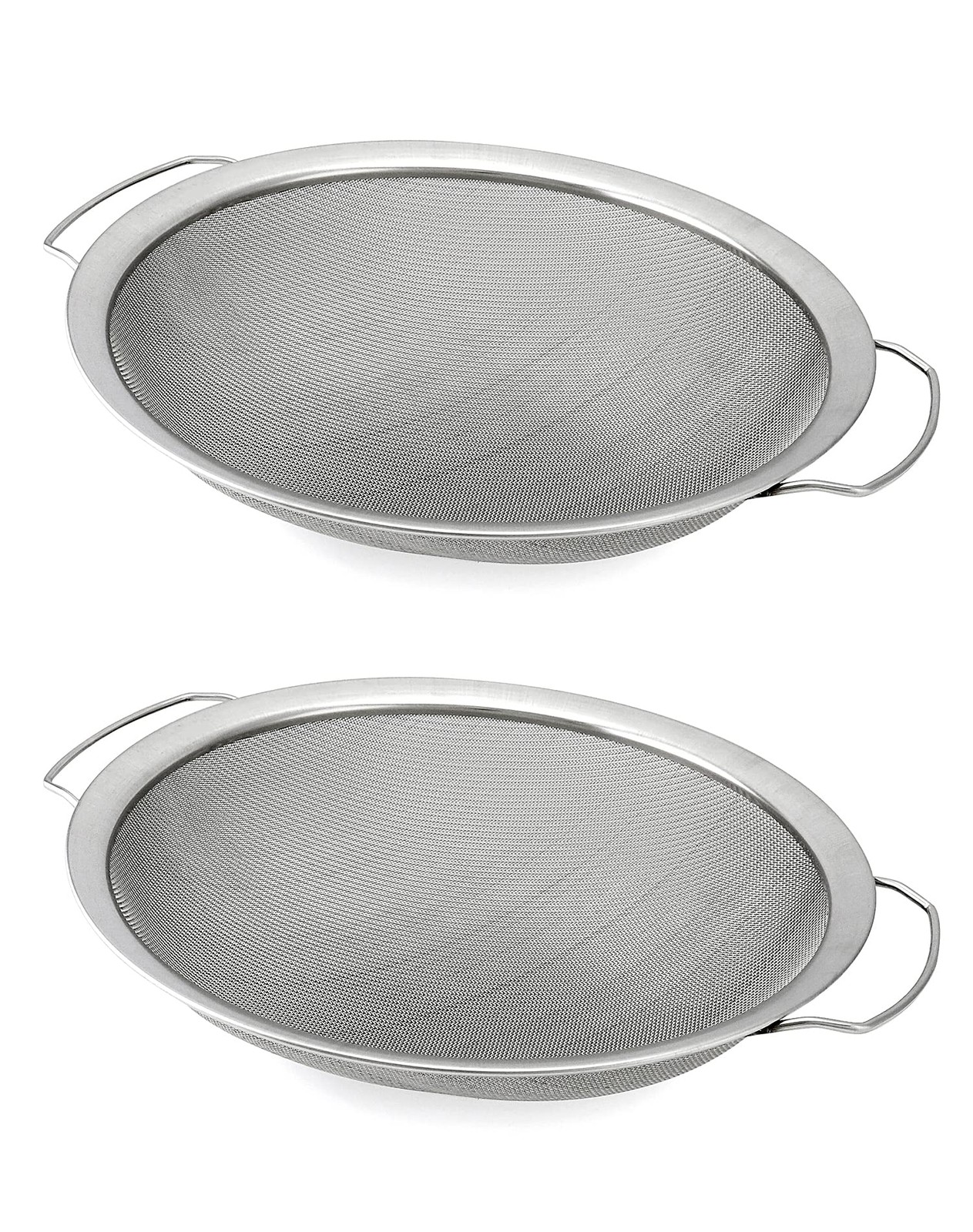 2 Pack Stainless Steel Fine Mesh Screen Paint Strainer Reusable Paint Filter