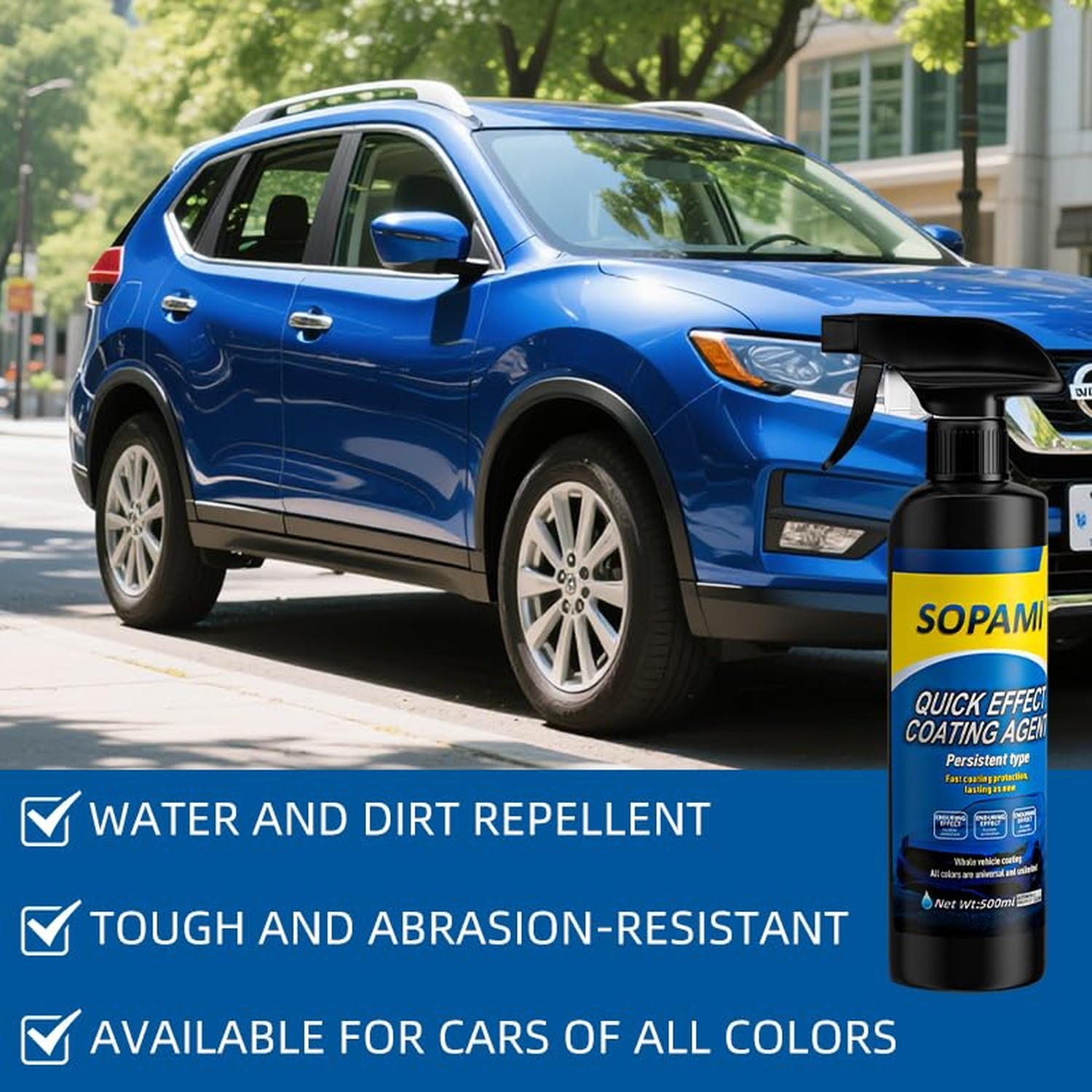 Sopami Ceramic Paint Sealant, Ceramic Coating Maximum Gloss & Shine ceramic w…