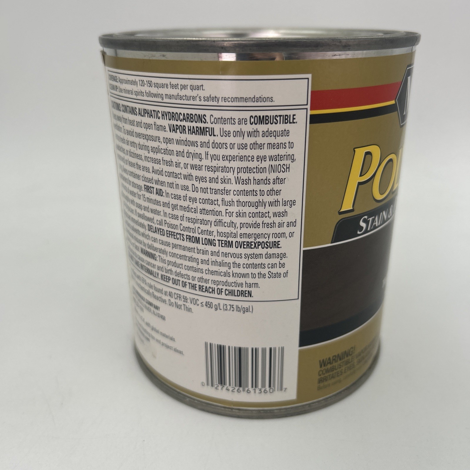 Minwax PolyShades Stain & Polyurethane Tudor Satin 1 Quart