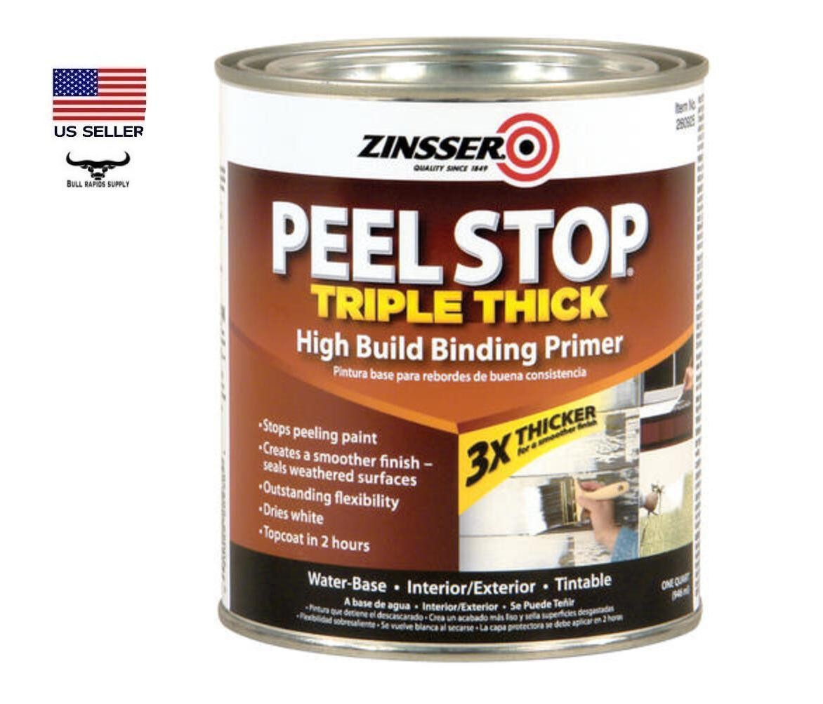 Zinsser Peel Stop Triple Thick Interior/Exterior High Build Binding Primer – 1