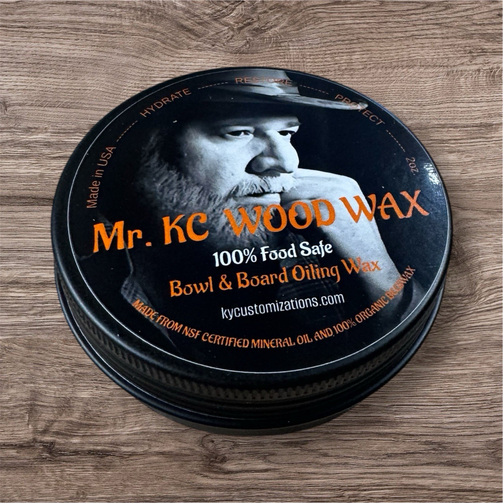 Board Conditioner/100% Natural Capping Beeswax/Hydrates And Protects. Food-safe
